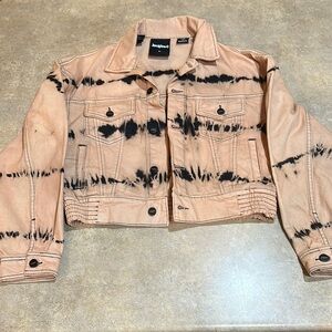 Women’s Desigual tie dyed jacket size medium